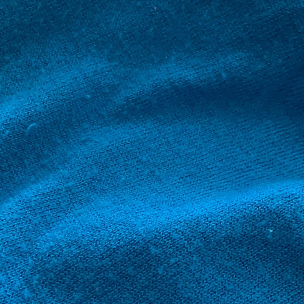 Ann Taylor Turtleneck SS Sweater M Blue Lightweight Minimalist Career Classic - Picture 9 of 9